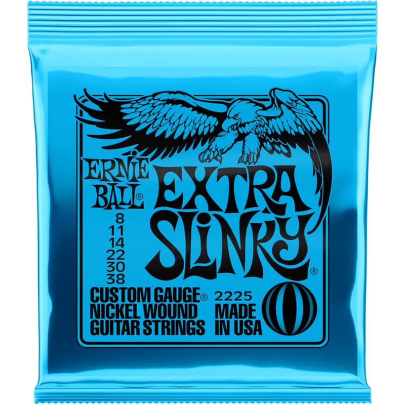 Ernie Ball Extra Slinky Electric Guitar String Set 8-38 image 1