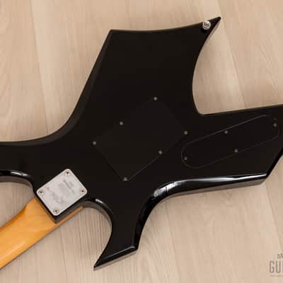 1989 BC Rich Warlock NJ Series Black w/ Floyd Rose, Japan image 14