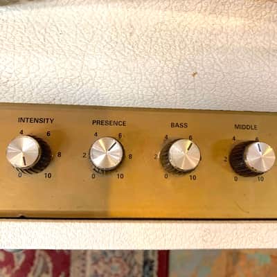 Marshall Limited Edition 35th Anniversary JTM 1962 Bluesbreaker 2-Channel 100-Watt 2x12" Guitar Combo 1997 - White Levant 100W Conversion image 6