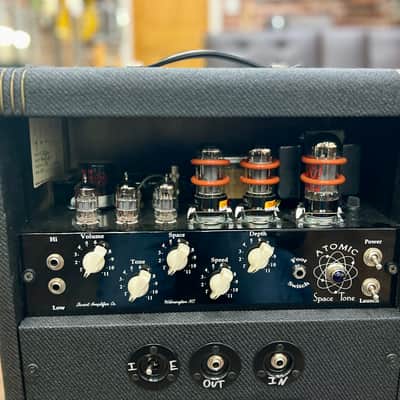 Swart Atomic Space Tone Pro - 2023 - Black Tweed w/ Mojotone BV-25 speaker (Weekend Sale, 10% Off) image 4