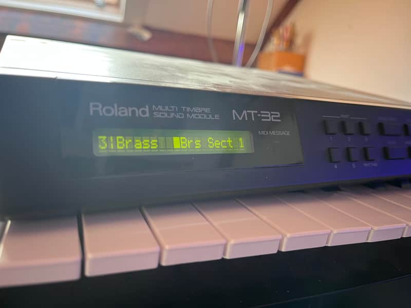 Roland MT-32 Multi-Timbral Synthesizer Module | Reverb