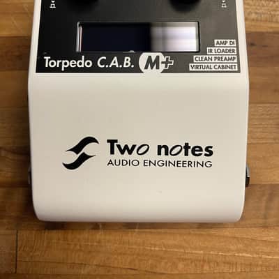 Two Notes Torpedo C.A.B. M+ Speaker Simulator 2010s - White image 2