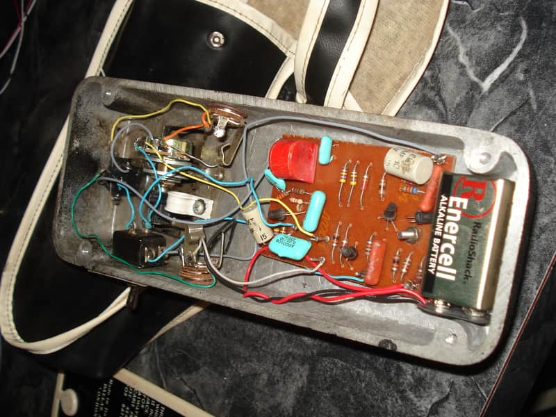 Dallas Arbiter Sound City Fuzz Wah Face 1969 Black/Chrome Red
