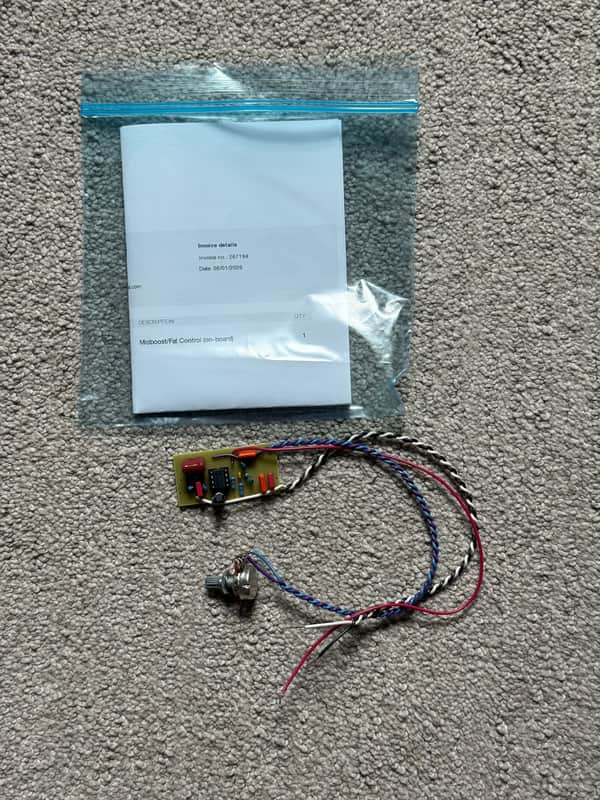 Demeter Mid boost / fat control onboard preamp 2026 image 1