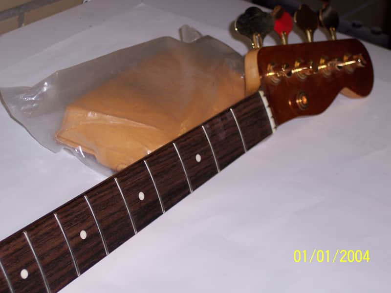 Allparts Fender Telle Bass neck/Hipshot tuners image 1