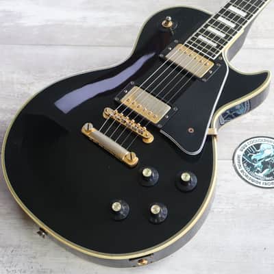 1990's Greco EGC '50's Reissue Les Paul Custom (Ebony) image 1