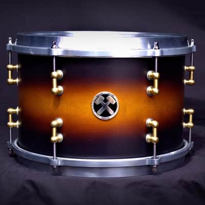 Hammer Custom Drums 5 Piece 2024 Satin Tobacco Lacquer image 6