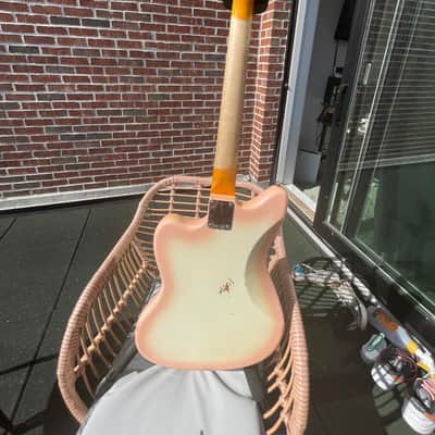 Custom Shop Jazzmaster Shell pink/olympic white Chicago special image 4