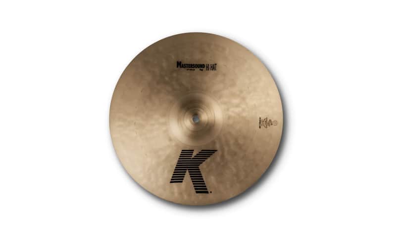 Zildjian 14" K Mastersound HiHats Top Cymbal image 1