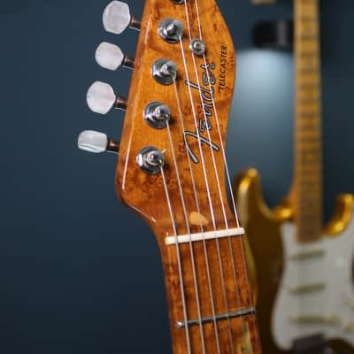 Fender CS Masterbuilt Tele by Yuri Shishkov 2017 - Dark Cherry image 4