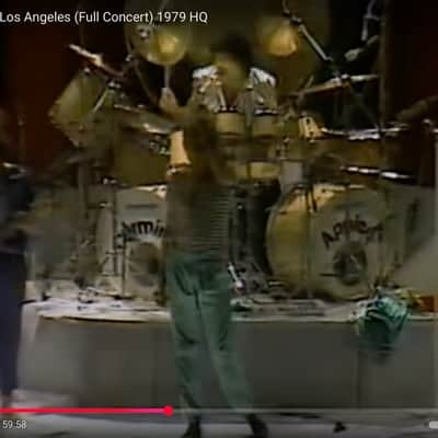 Carmine Appice's Ludwig 1976 Realistic Rock, Rod Stewart, Ted Nugent 10 Piece Drum Set. Signed! image 13