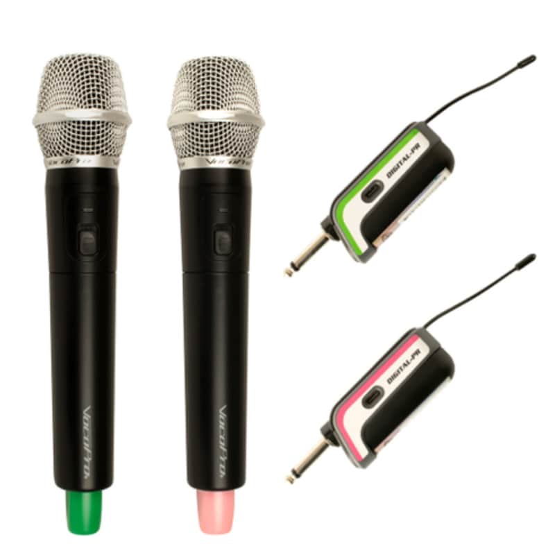VOCOPRO DPR-DUAL-2 Digital Plug and Play Wireless Handheld Microphone System image 1