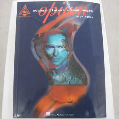 Ottmar Liebert Luna Negra Opium Sheet Music Song Book Songbook Guitar Tab Tablature image 1