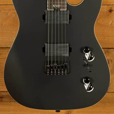 Schecter PT SLS Elite Evil Twin - Ebony - Satin Black image 9