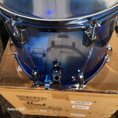 Pearl Crystal Beat 14x13" Limited Edition Glacier Fade Acrylic Floor Tom Drum w/Legs | NEW Authorized Dealer image 3