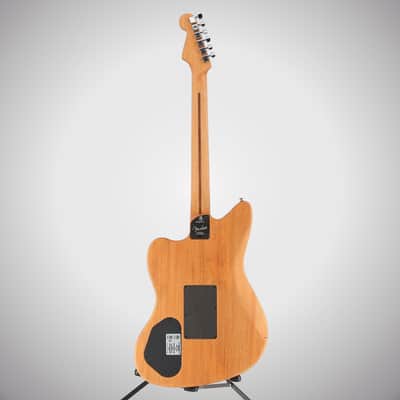 Fender Certified Pre-Owned American Acoustasonic Jazzmaster All-Mahogany, Ebony Fingerboard, Natural (L9) (9781A) image 6