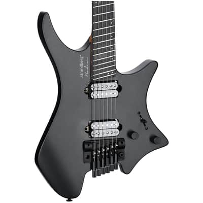 Strandberg Boden Metal NX 6 Tremolo Electric Guitar (with Gig Bag), Black Green image 1