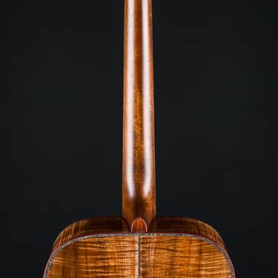 Huss and Dalton D-45 Premium Figured Koa with Paua Pearl Custom NEW image 22