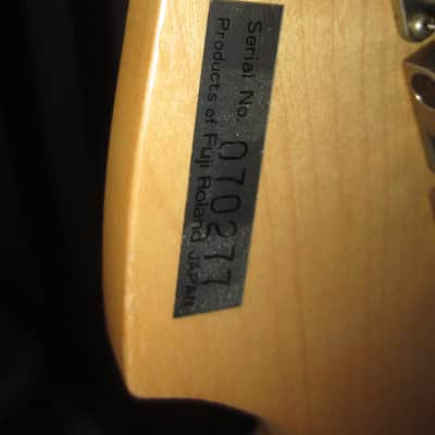 ~1985 Roland G-202 GR Synth Guitar Red image 7