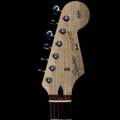 Squier By Fender SST-39 Silver Series Stratocaster w/ Foto Flame Finish, Pre-Owned image 5