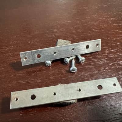 Gibson Vintage Les Paul Deluxe Mini Humbucker P-90 Pickup Brackets 1969 1970 1971 1972 1973 1974 image 3