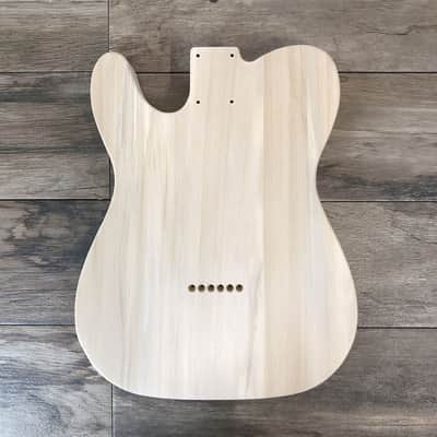 Made to Order - FRANCHIN Raw Mars guitar body without finish Basswood Poplar SS SH Right-hand Left-hand Lefty Telecaster-Tele-T-Style Made in Italy image 10