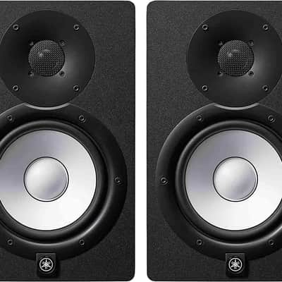 Yamaha HS7MP Factory Matched Pair Of HS7 Studio Monitors (Pair, Black) - 6.5in image 1