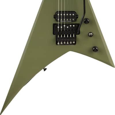 Jackson American Series Rhoads RR24 Electric Guitar Matte Army Drab w/Hard Case image 1