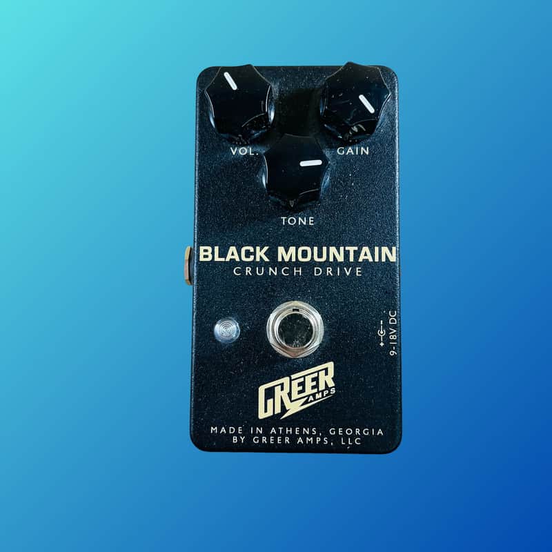 Greer Amps Black Mountain Crunch Drive Pedal image 1