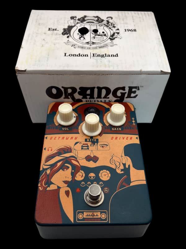 Orange Getaway Driver Overdrive and Cab Simulator 2010s - Graphic X8114 image 1