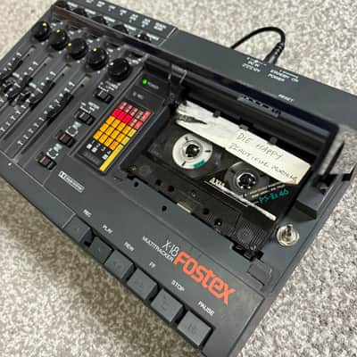 Rare) FOSTEX X-18 Multitracker Analog 4 Track Cassette Recorder