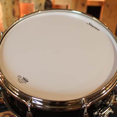 Slingerland 5.5x14 Studio King Del Norte Black Lacquer Snare Drum image 4