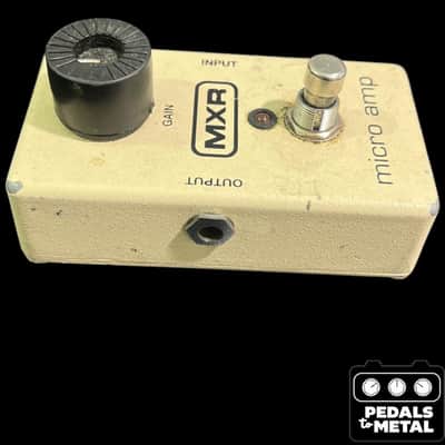 MXR Micro Amp Beige - X19931 image 3