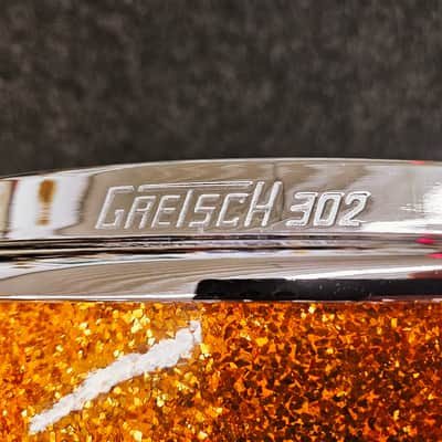 Gretsch Broadkaster 2023 - Gold Glass Glitter image 3