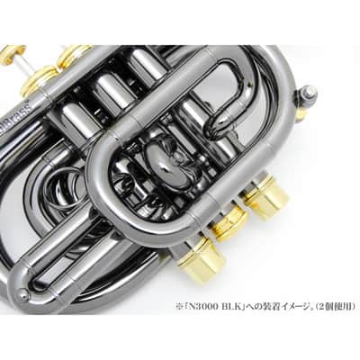 CAROL BRASS Carol Brass / XXXX Heavyweight Bottom Cap for 3/4 CL Trumpet (1 piece) image 5