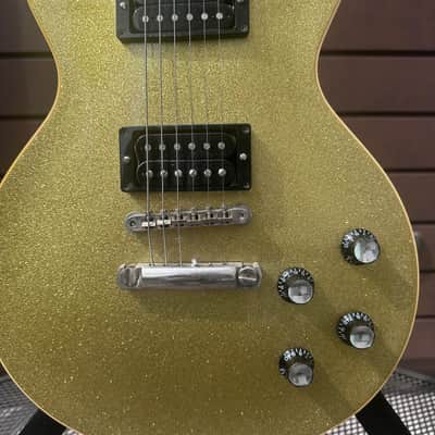 Gibson Les Paul Standard custom shop 2016 - Gold sparkle image 2