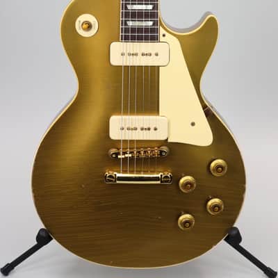 Gibson Custom Limited Edition '56 Les Paul Standard Murphy Lab Light Aged All Double Gold image 1