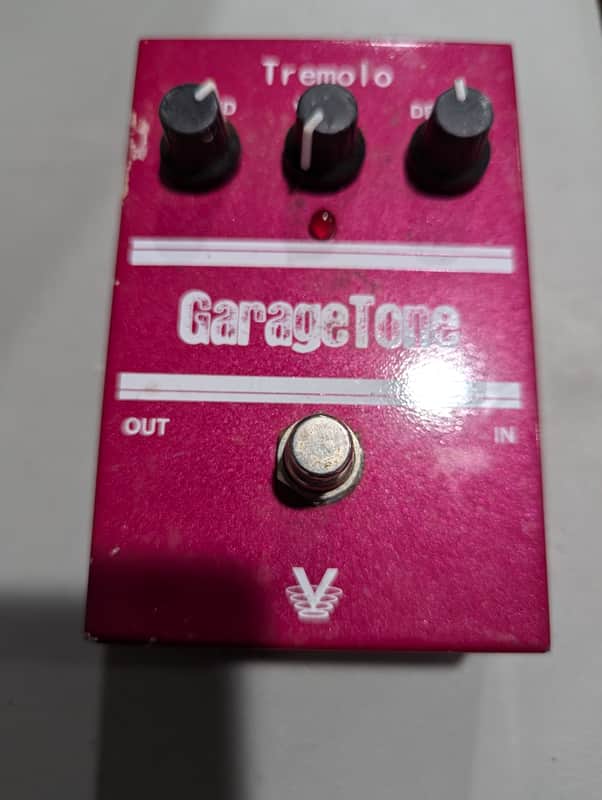 Visual Sound GarageTone Chopper Tremolo 2010s - Red image 1