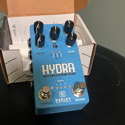 Keeley Hydra Stereo Reverb & Tremolo - Demo Unit! image 3