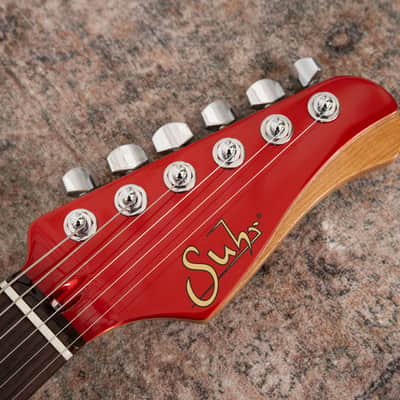 Suhr Classic JM Antique Limited Edition - Candy Apple Red w/ Mastery Vibrato image 19