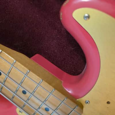 Fender Road Worn '50s Precision Bass 2009 - 2016 - Fiesta Red image 4
