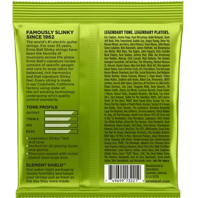 Ernie Ball Regular Slinky 3 Set Pack Yellows - 10-46 image 2