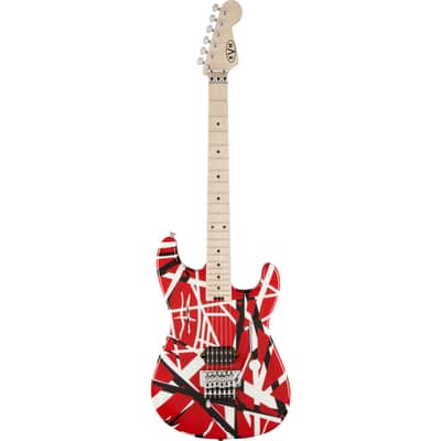 EVH Stripe Series RBS Red/Black Stripes - Electric Guitar image 1