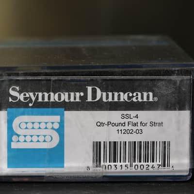 Seymour Duncan SSL-4 Quarter Pound Flat for Strat Alnico V High Output 11202-03 image 3