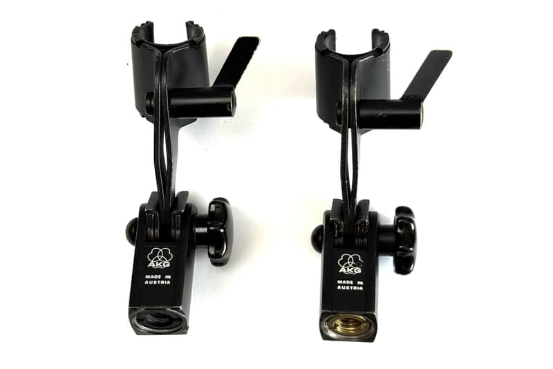 Selling two AKG AKG S18/1B microphone clips for C451/452/391 image 1