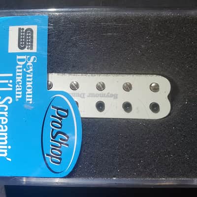 Seymour Duncan SLSD-1b Li'l Screamin' Demon Strat Bridge Pickup 2010s - White image 1