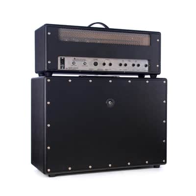 Guytron Amps GT-100 Half Stack - 100 watt Boutique Tube Guitar Amplifier Head and 2x12 Speaker Cabinet - USED image 2