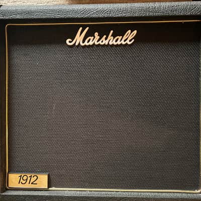 Marshall 1912 1x12 150W Extension Guitar Cabinet 2010s - Black image 1
