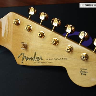 2001 Fender Custom Shop '61 Relic Stratocaster Neck - Rare Gold Tuners image 10