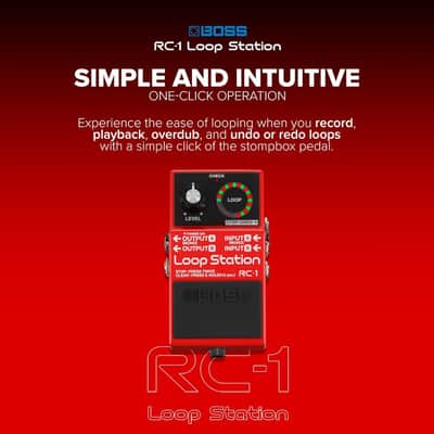 BOSS RC-1 Loop Station w/Innovative Loop Indicator & Foot-Switching Capabilities image 9